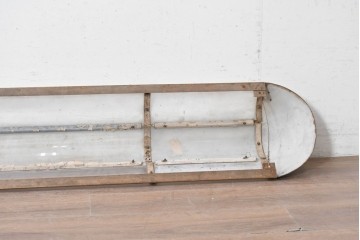 【簡易リペア限定品】　特大!!　幅1750mm　圧倒的な存在感を放つ無骨なフレームデザインの照明カバー　(R-088966)