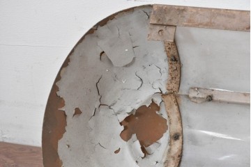 【簡易リペア限定品】　特大!!　幅1750mm　圧倒的な存在感を放つ無骨なフレームデザインの照明カバー　(R-088966)