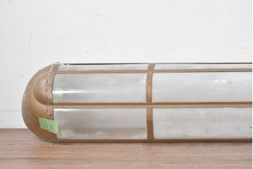 【簡易リペア限定品】　特大!!　幅1750mm　圧倒的な存在感を放つ無骨なフレームデザインの照明カバー　(R-088967)
