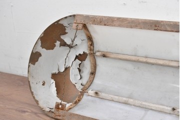 【簡易リペア限定品】　特大!!　幅1750mm　圧倒的な存在感を放つ無骨なフレームデザインの照明カバー　(R-088967)