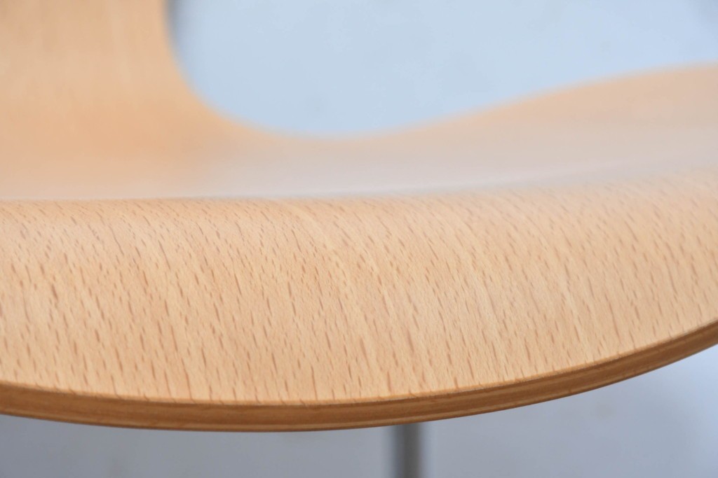 中古　美品　FRITZ HANSEN(フリッツハンセン)　ビーチ材　SERIES 7(セブンチェア)　ナチュラルなダイニングチェア2脚セット　現行定価2脚で約14万円　(R-089000)