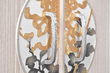 中古　美品　伝統工芸士　田澤謙介作　胴厚・四方丸の加茂総桐箪笥　(R-089002)