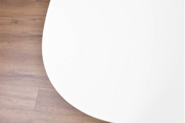 中古　FRITZ HANSEN(フリッツハンセン)　数学的曲線でデザインされたスーパー円テーブル　現行定価約34万円　(R-089008)