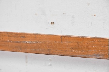 和製アンティーク　レトロ　栓材の素朴な木味が魅力のベンチ　(R-089016)