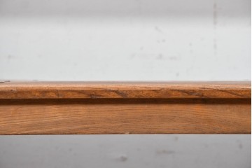 和製アンティーク　レトロ　栓材の素朴な木味が魅力のベンチ　(R-089016)