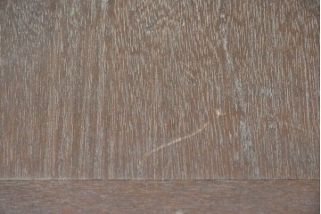 ヨーロッパヴィンテージ　重厚な佇まいのチャーチベンチ　(R-089020)