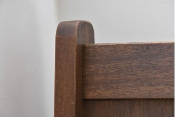 ヨーロッパヴィンテージ　特大!!　幅270cm超え　圧倒的な存在感のチャーチベンチ　(R-089021)