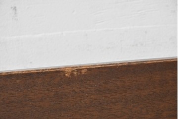 ヨーロッパヴィンテージ　特大!!　幅270cm超え　圧倒的な存在感のチャーチベンチ　(R-089022)