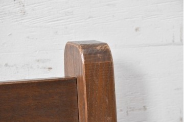 ヨーロッパヴィンテージ　特大!!　幅270cm超え　圧倒的な存在感のチャーチベンチ　(R-089022)