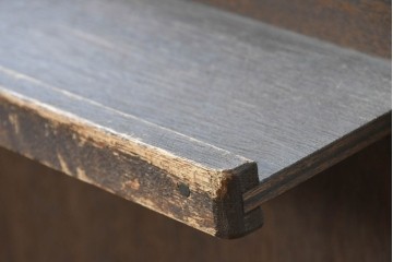 ヨーロッパヴィンテージ　小振りなチャーチベンチ　(R-089023)