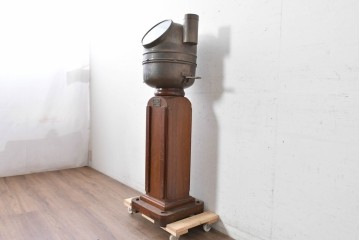 【簡易リペア限定品】　イギリスアンティーク　HENRY BROWNE & SON(ヘンリー・ブラウン&サン)社製　Sestrel(セストレル)　船舶用スタンドコンパス　※ディスプレイ用　(R-089032)