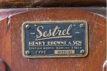【簡易リペア限定品】　イギリスアンティーク　HENRY BROWNE & SON(ヘンリー・ブラウン&サン)社製　Sestrel(セストレル)　船舶用スタンドコンパス　※ディスプレイ用　(R-089032)