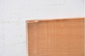 ヴィンテージ建具　昭和後期　杉材　節穴を活かした素朴な表情が味わい深い欄間2枚セット　(R-089035)