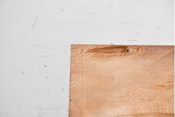ヴィンテージ建具　昭和後期　屋久杉　節穴を活かした素朴な表情が味わい深い欄間2枚セット　(R-089037)