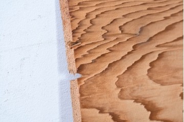 ヴィンテージ建具　昭和後期　杉材　節穴を活かした素朴な表情が味わい深い欄間2枚セット　(R-089040)