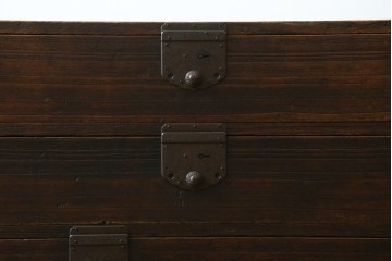 和製アンティーク　江戸期から明治期　時代箪笥らしい重厚な佇まいの刀箪笥　(R-089057)