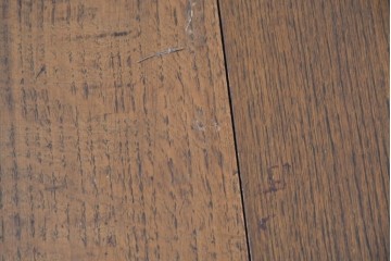イギリスアンティーク　オーク材　ツイストレッグが上品なゲートレッグテーブル　(R-089061)