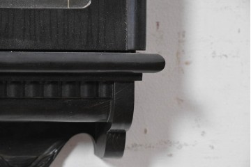 和製ヴィンテージ　希少　愛知時計電機(AICHI)　60日巻き　クラシカルな装飾が目を引く壁掛け時計　(R-089063)