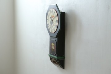 アイルランドヴィンテージ　激レア!!　希少　GUINNESS(ギネス)　著名ペインター作品　トゥーカンのイラストが可愛らしい壁掛け時計　(R-089072)