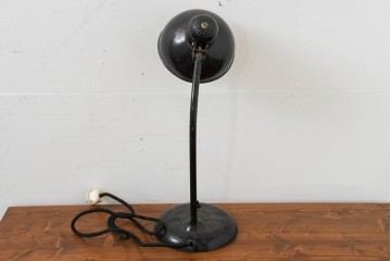 イギリスヴィンテージ　シックなブラックカラーのデスクスタンド　(R-089074)