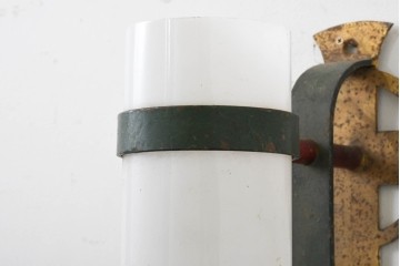 フランスヴィンテージ　クロスモチーフが印象的なウォールライト　(R-089081)