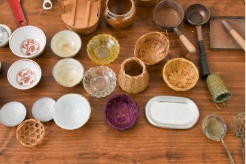 和製アンティーク　激レア珍品　三越百貨店購入品　大人が本気で作った!　精巧なおままごと用ミニチュア台所セット　(R-089092)