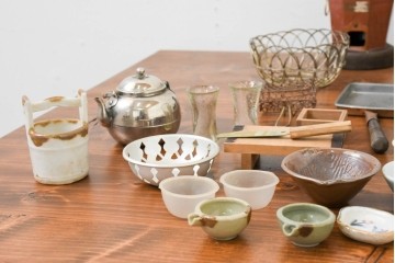 和製アンティーク　激レア珍品　三越百貨店購入品　大人が本気で作った!　精巧なおままごと用ミニチュア台所セット　(R-089092)