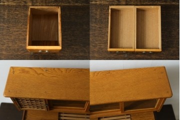 和製アンティーク　激レア珍品　三越百貨店購入品　大人が本気で作った!　精巧なおままごと用ミニチュア台所セット　(R-089092)