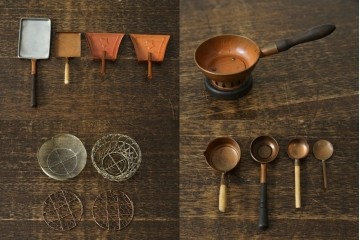 和製アンティーク　激レア珍品　三越百貨店購入品　大人が本気で作った!　精巧なおままごと用ミニチュア台所セット　(R-089092)