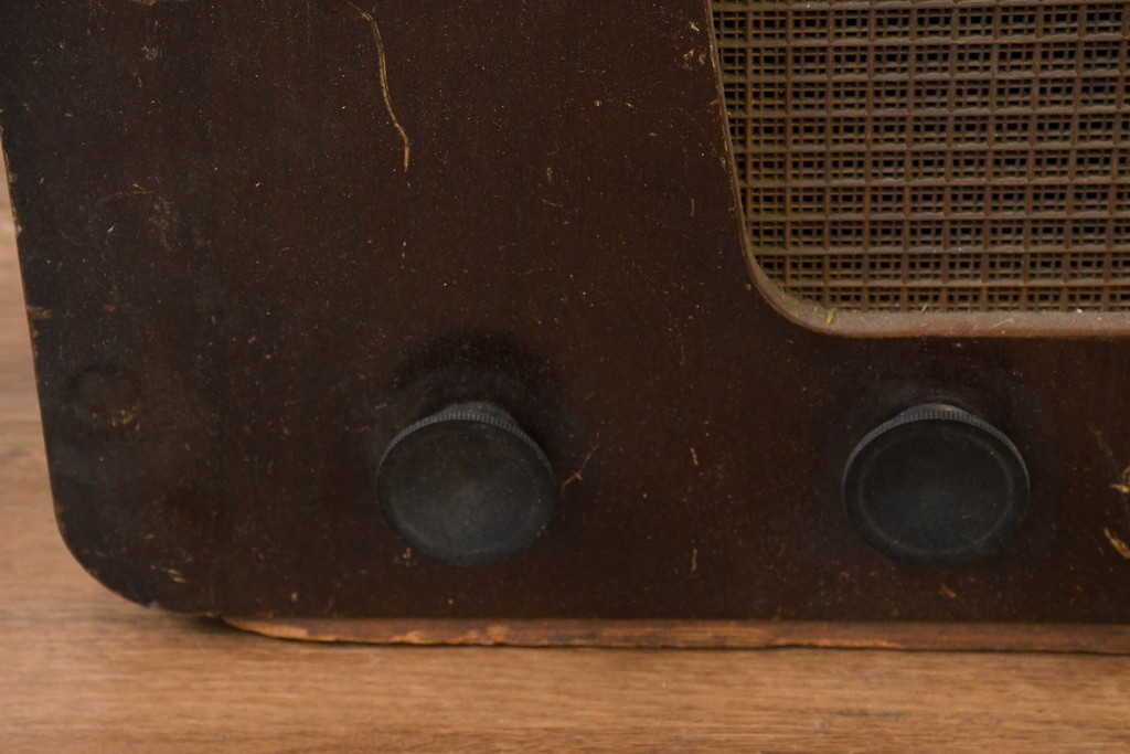 イギリスヴィンテージ　Murphy Radio(マーフィー・ラジオ)社　Type A170　真空管ラジオ　※ディスプレイ用　(R-089096)