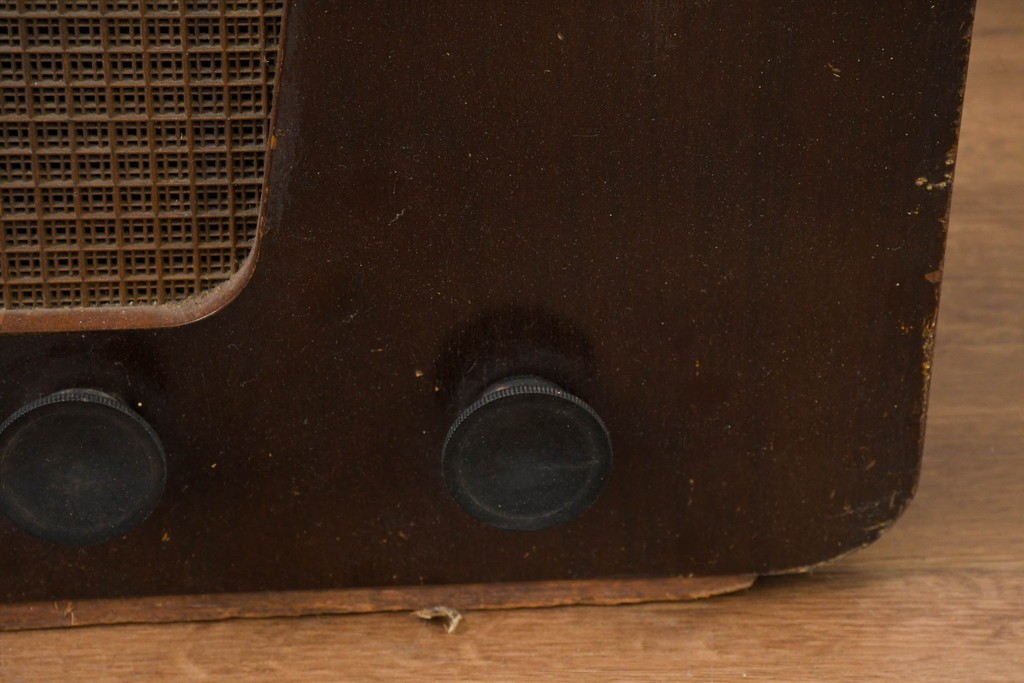 イギリスヴィンテージ　Murphy Radio(マーフィー・ラジオ)社　Type A170　真空管ラジオ　※ディスプレイ用　(R-089096)