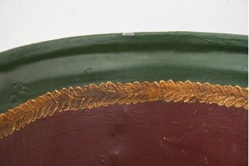 イギリスヴィンテージ　著名ペイント工房作品　「BREAD」のロゴが目を引くブリキバケツ　(R-089104)