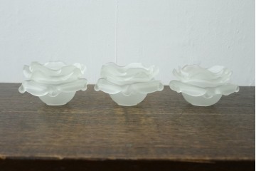 ヨーロッパヴィンテージ　1960年頃　真鍮製　生花を生けたようなフラワーデザインのテーブルライト　(R-089115)