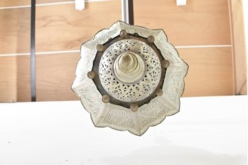 ヴィンテージ照明　優雅に広がるフォルムが美しいアラビアンな吊り下げ照明　(R-089129)