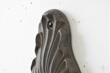 中古　特大サイズ　アルミ鋳造　ランタン型のクラシカルな壁付け照明　(R-089136)