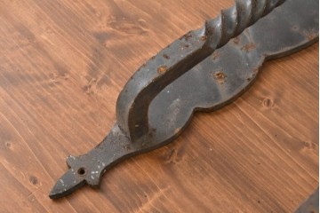 イギリスヴィンテージ　1980年頃　ツイストデザインが印象的な取っ手2個セット　(R-089152)