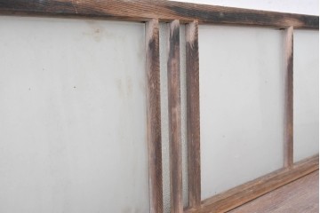 アンティーク建具　昭和初期から昭和中期　すっきりしたデザインの明り取り1枚　(R-089161)