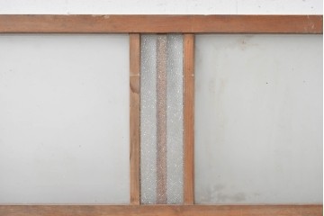 アンティーク建具　昭和初期から昭和中期　すっきりしたデザインの明り取り1枚　(R-089161)