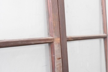 アンティーク建具　昭和初期から昭和中期　レトロなガラス戸4枚セット　(R-089162)