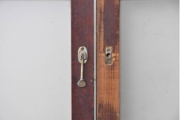 アンティーク建具　昭和初期から昭和中期　レトロなガラス戸4枚セット　(R-089162)