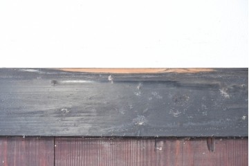 アンティーク建具　明治期　重厚な色合いの帯戸4枚セット　(R-089174)