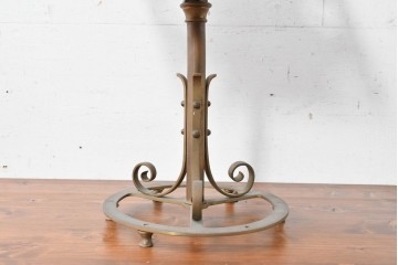 【簡易リペア限定品】　フランスアンティーク　高級品!!　真鍮無垢　細部まで凝った造りの譜面台　(R-089181)