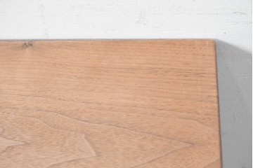 中古　美品　CONDE HOUSE(カンディハウス)　HAKAMA(ハカマ)　ウォールナット材　力強い造形で存在感を放つソリッドテーブル　定価約68万円　(R-089183)