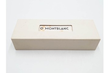 ドイツ　MONTBLANC(モンブラン)　マイスターシュテュック146　14K(14金)　艶やかなブラック軸が上品な万年筆　ケース付き　(R-089205)