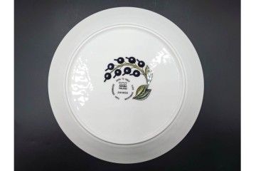 ARABIA FINLAND(アラビア フィンランド)　paratiisi(パラティッシ)　色鮮やかな果実と花々が描かれたボウル・プレート3枚セット　(R-089211)