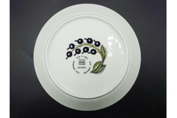 ARABIA FINLAND(アラビア フィンランド)　paratiisi(パラティッシ)　色鮮やかな果実と花々が描かれたボウル・プレート3枚セット　(R-089211)