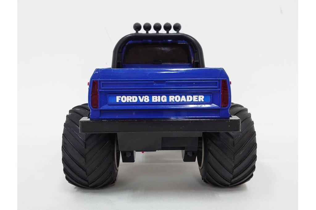 タイヨー(TAIYO)　4WD BIG ROADER(ビッグローダー)　レトロな青いピックアップトラックのラジコン　プロポ(コントローラー)・外箱付き　(R-089214)