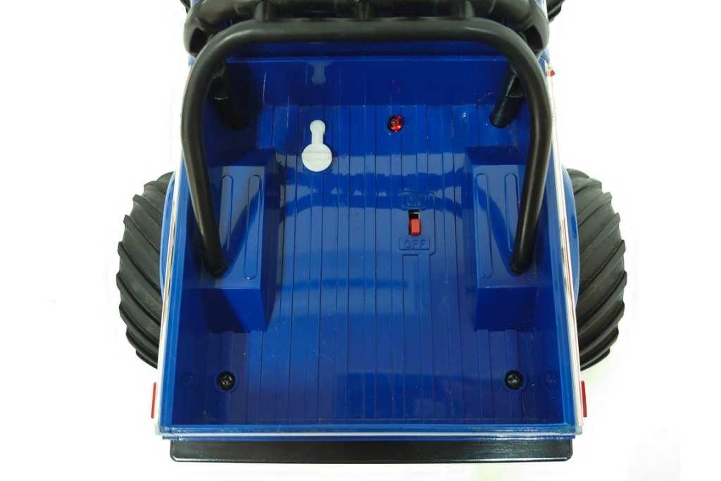 タイヨー(TAIYO)　4WD BIG ROADER(ビッグローダー)　レトロな青いピックアップトラックのラジコン　プロポ(コントローラー)・外箱付き　(R-089214)