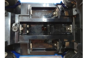 タイヨー(TAIYO)　4WD BIG ROADER(ビッグローダー)　レトロな青いピックアップトラックのラジコン　プロポ(コントローラー)・外箱付き　(R-089214)