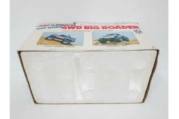 タイヨー(TAIYO)　4WD BIG ROADER(ビッグローダー)　レトロな青いピックアップトラックのラジコン　プロポ(コントローラー)・外箱付き　(R-089214)